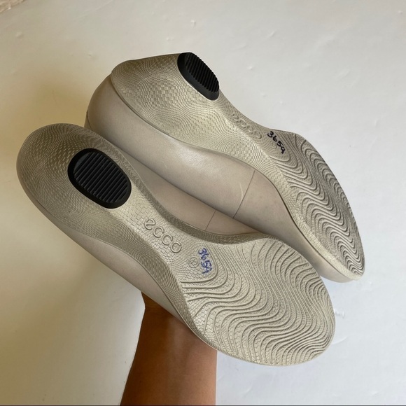 Ecco Grey Round Toe Wedge size 12 - Picture 4 of 9